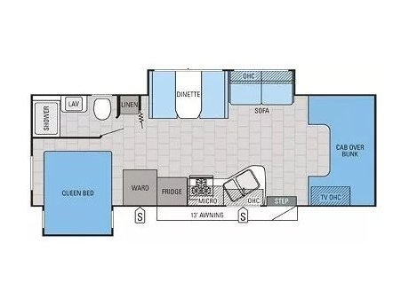 2016 Jayco REDHAWK 26X1  Class C Motorhome