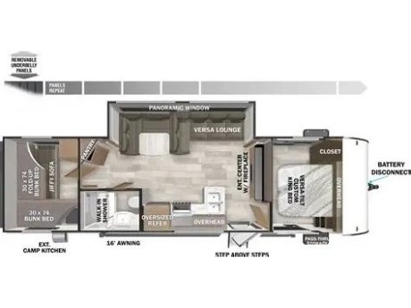 2024 Forest River Wildwood X-Lite 273QBXLX  Travel Trailer