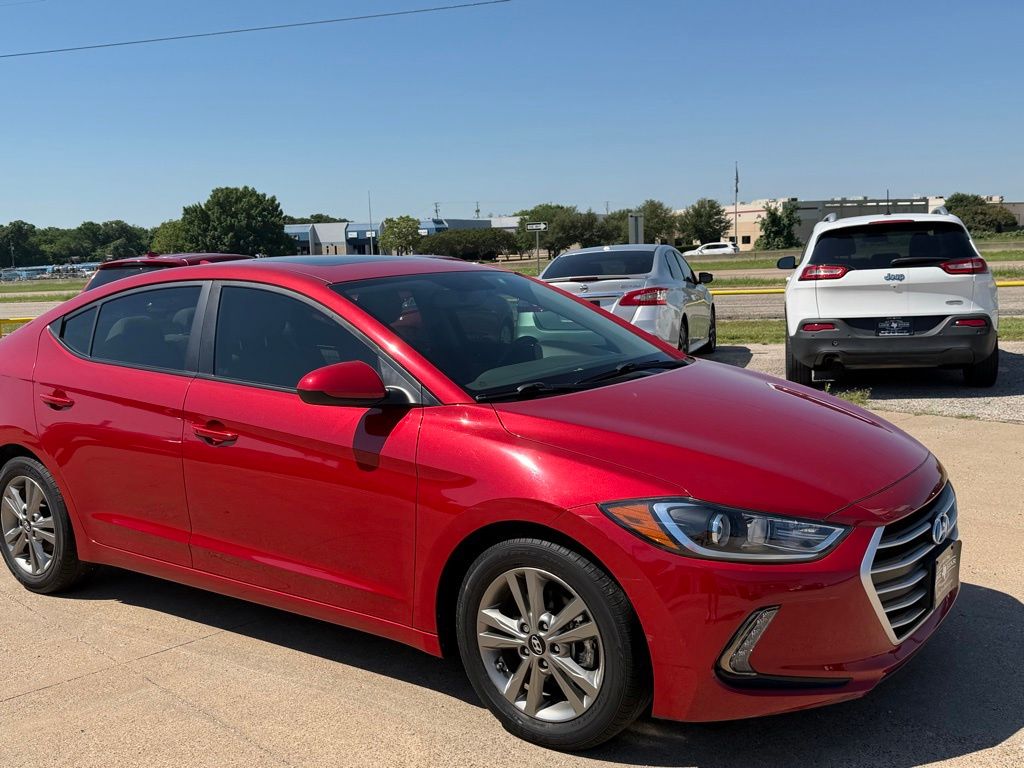Used 2018 Hyundai Elantra Value Edition with VIN 5NPD84LF4JH392051 for sale in Forney, TX