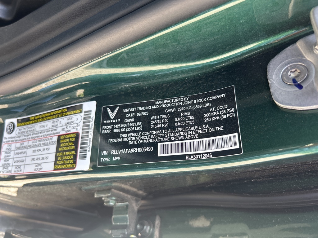 2024 Vinfast VF 8 8 photo 18