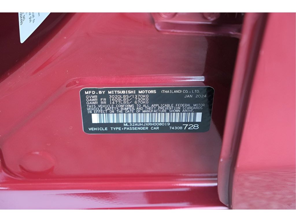 2024 Mitsubishi Mirage ES - Photo 27