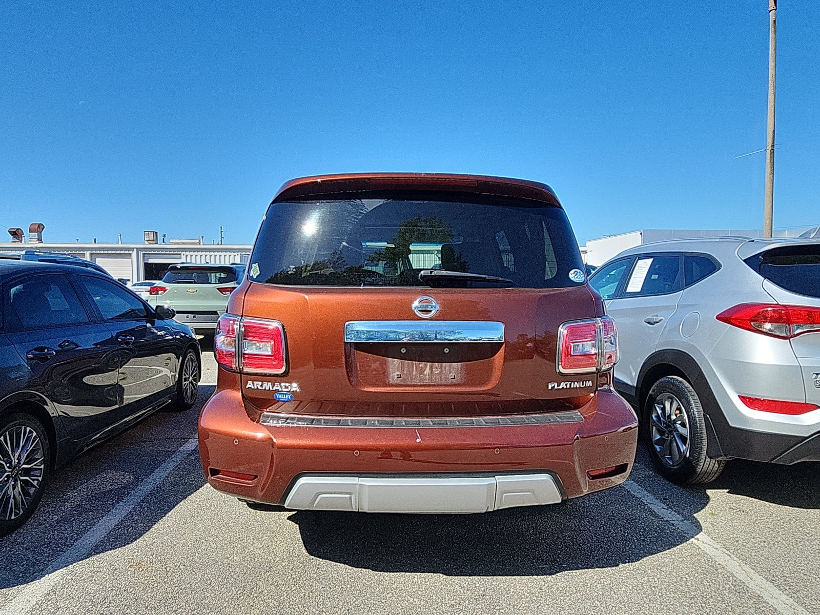 Used 2017 Nissan Armada Platinum with VIN JN8AY2NE5H9703750 for sale in Hopewell, VA