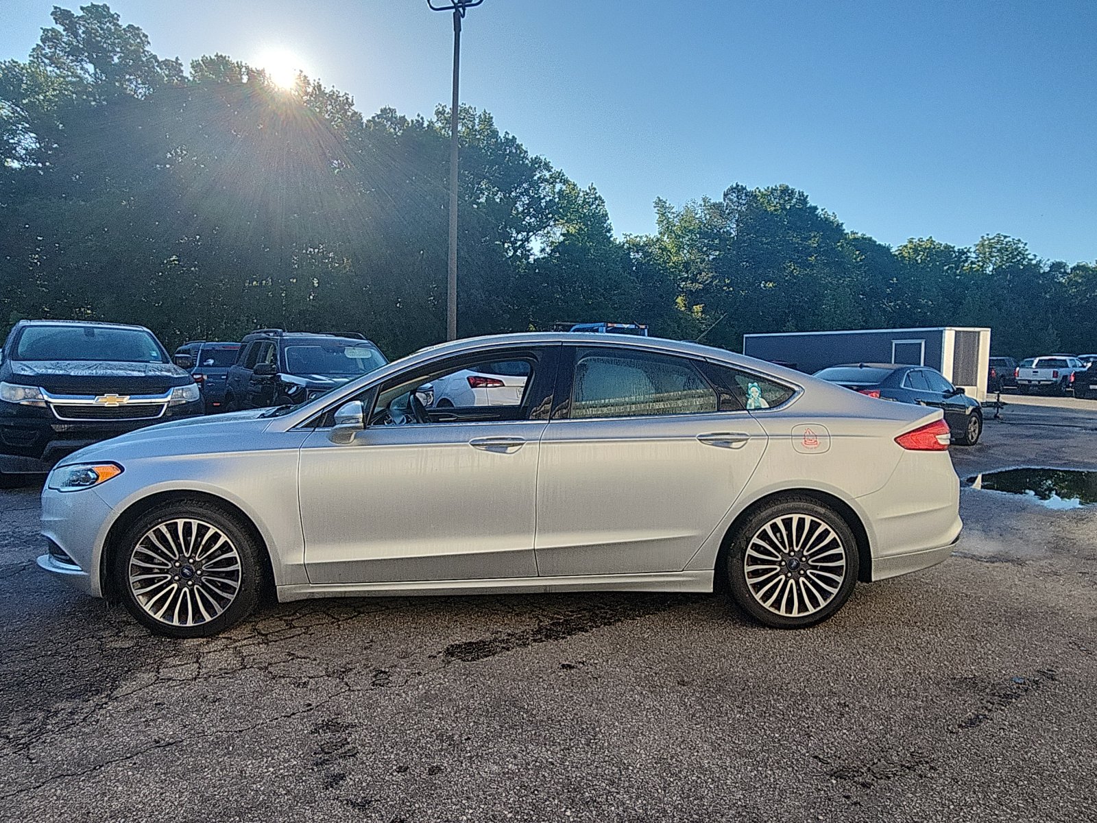 Used 2018 Ford Fusion SE with VIN 3FA6P0HD4JR222724 for sale in Hopewell, VA