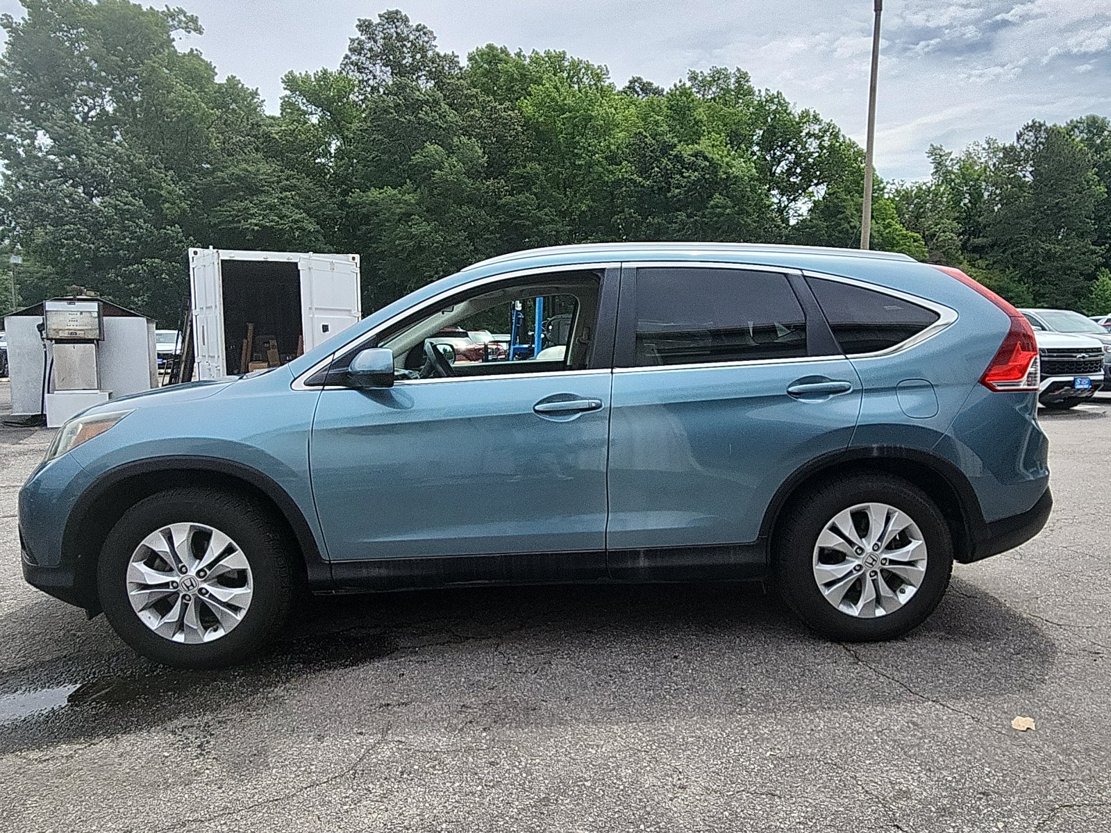 Used 2013 Honda CR-V EX-L with VIN 5J6RM3H71DL014857 for sale in Hopewell, VA