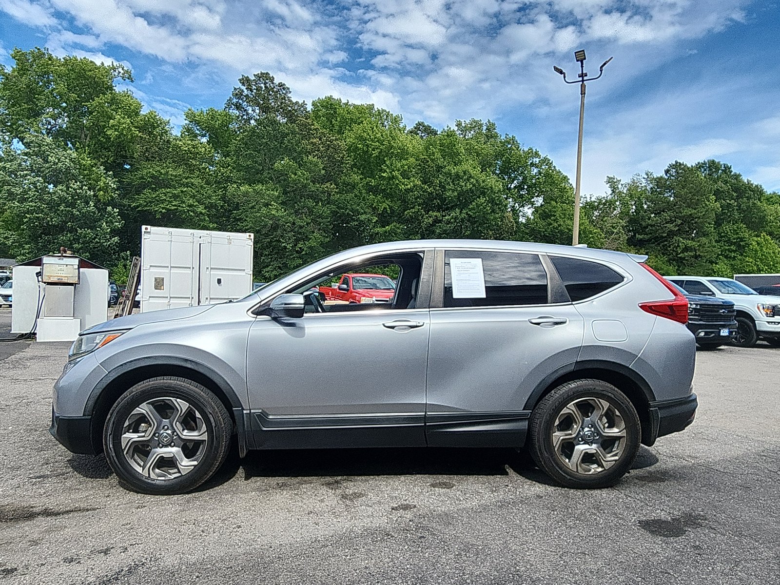 Used 2018 Honda CR-V EX-L with VIN 2HKRW2H8XJH607605 for sale in Hopewell, VA