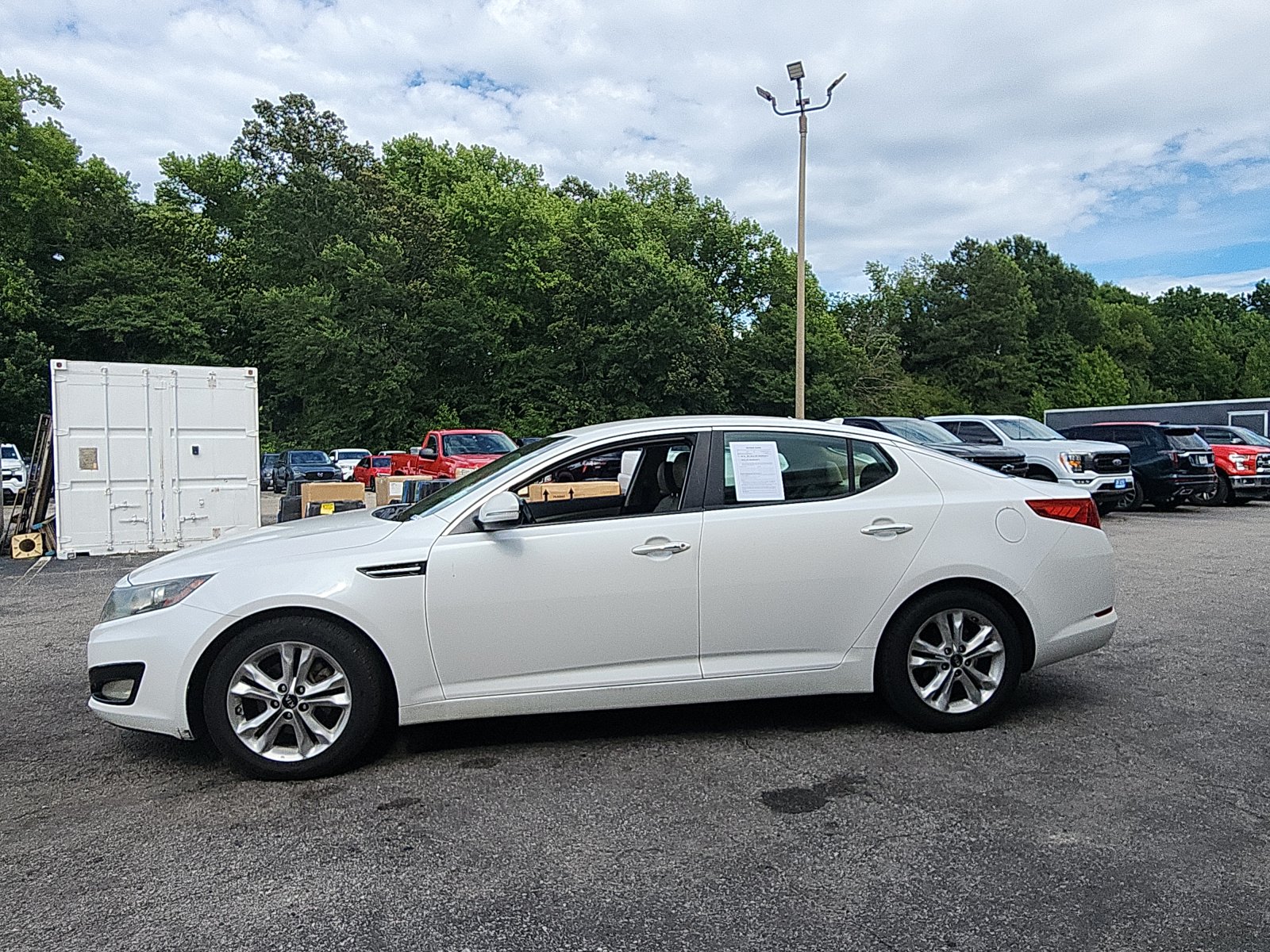 Used 2011 Kia Optima EX with VIN KNAGN4A79B5048215 for sale in Hopewell, VA