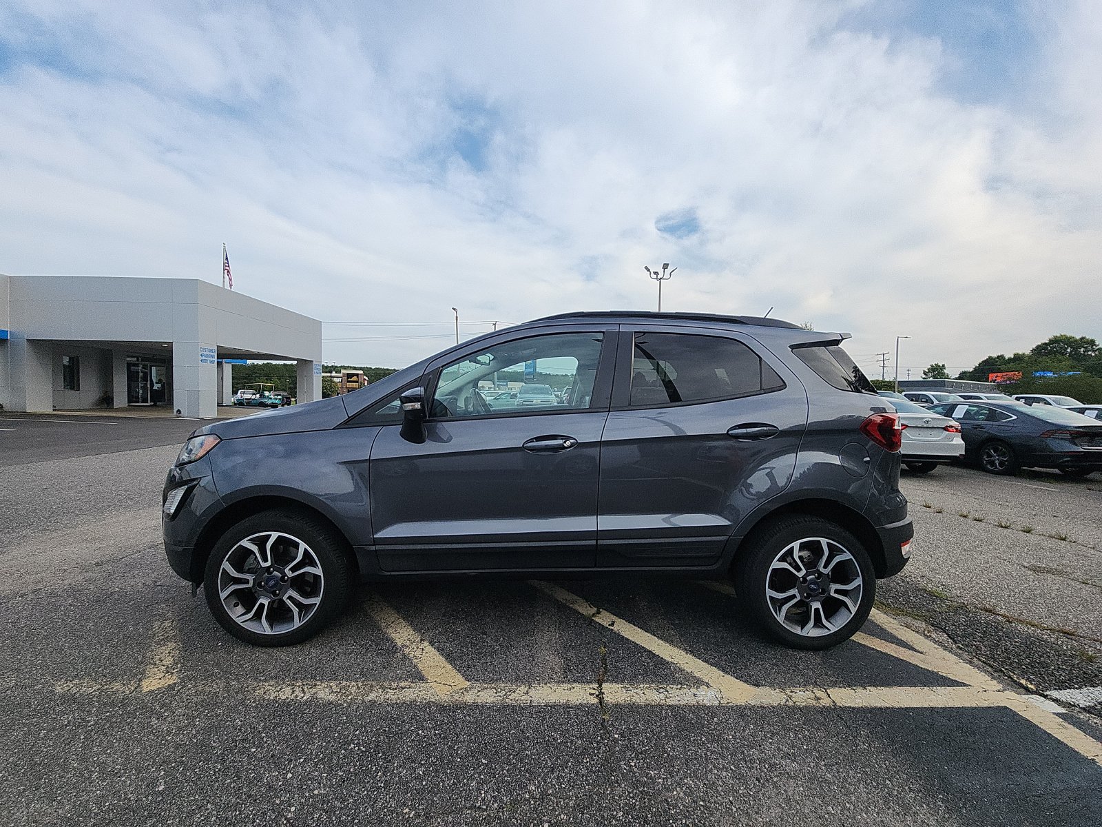 Used 2020 Ford Ecosport SES with VIN MAJ6S3JL3LC355588 for sale in Hopewell, VA