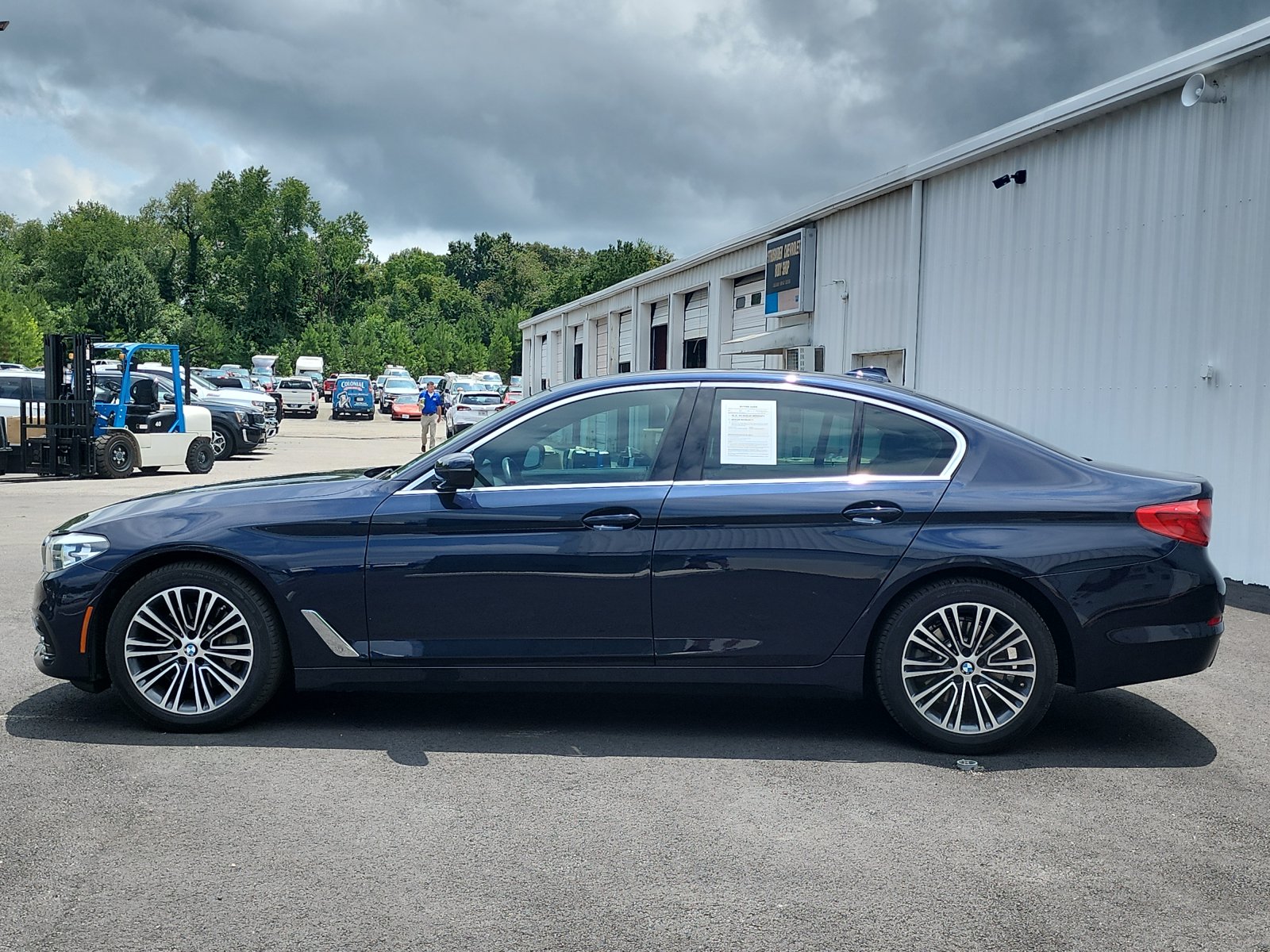 Used 2019 BMW 5 Series 530i with VIN WBAJA7C56KWW08281 for sale in Hopewell, VA