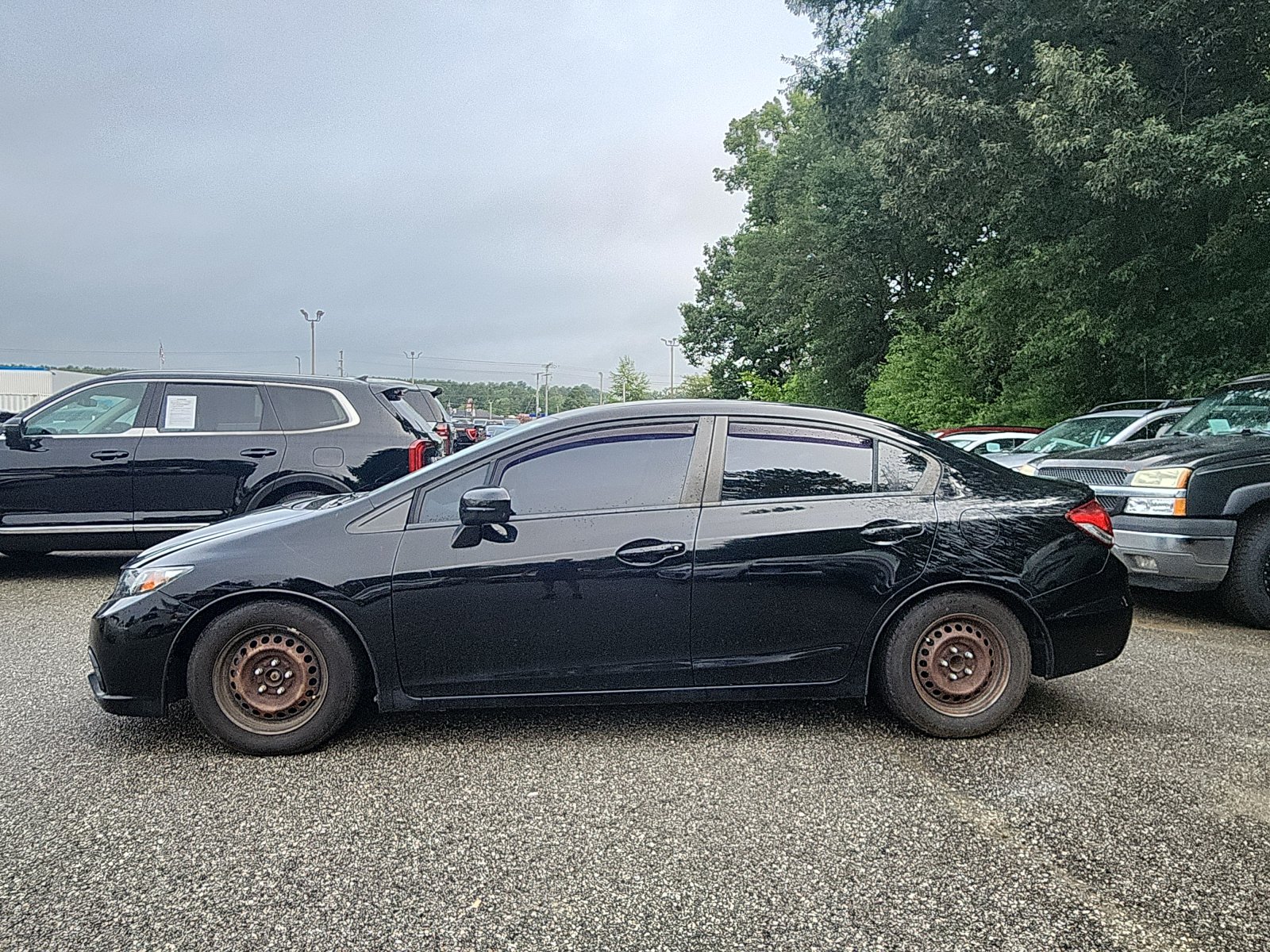 Used 2014 Honda Civic LX with VIN 19XFB2F52EE050500 for sale in Hopewell, VA