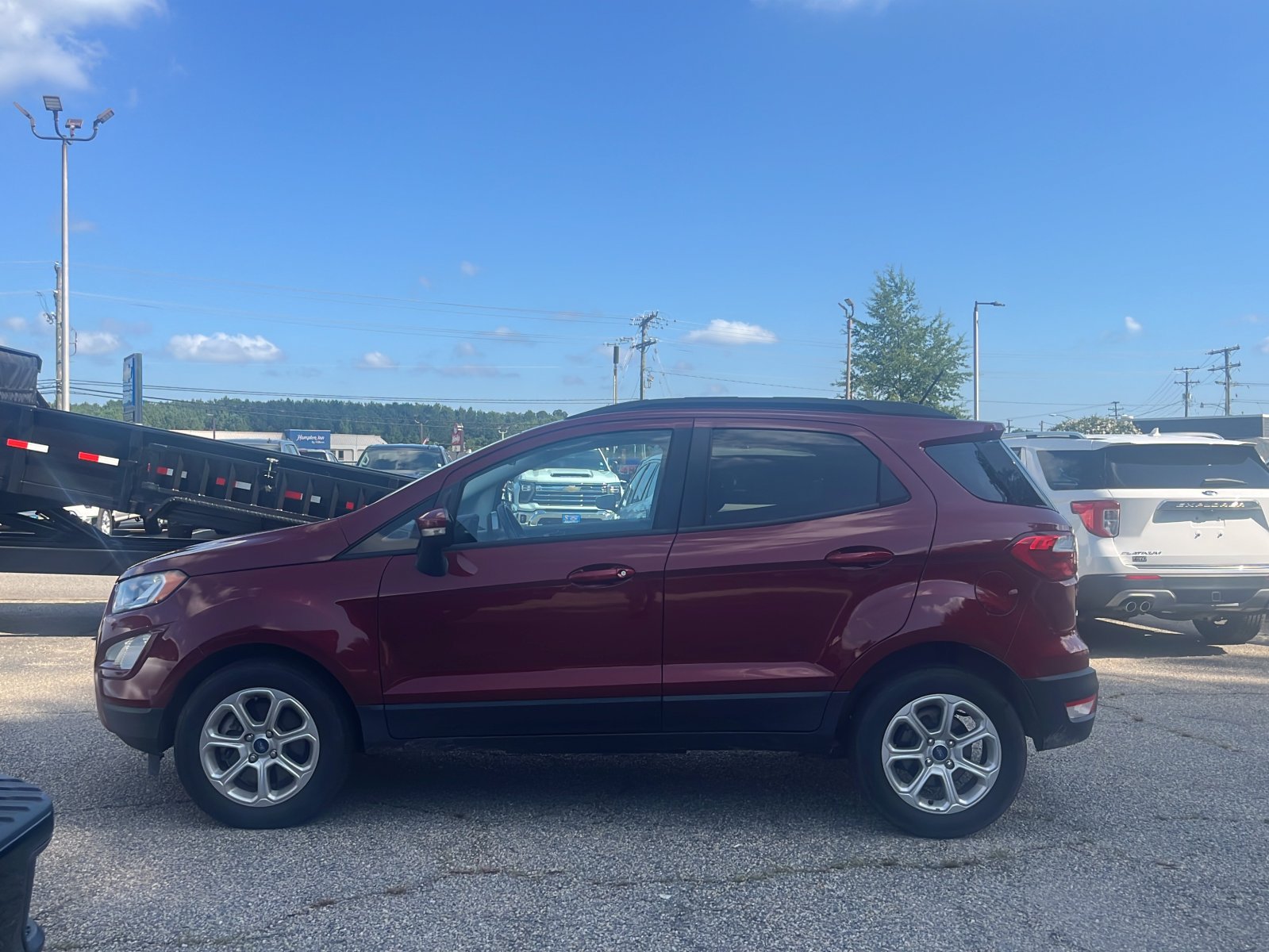 Used 2020 Ford Ecosport SE with VIN MAJ3S2GE7LC362937 for sale in Hopewell, VA