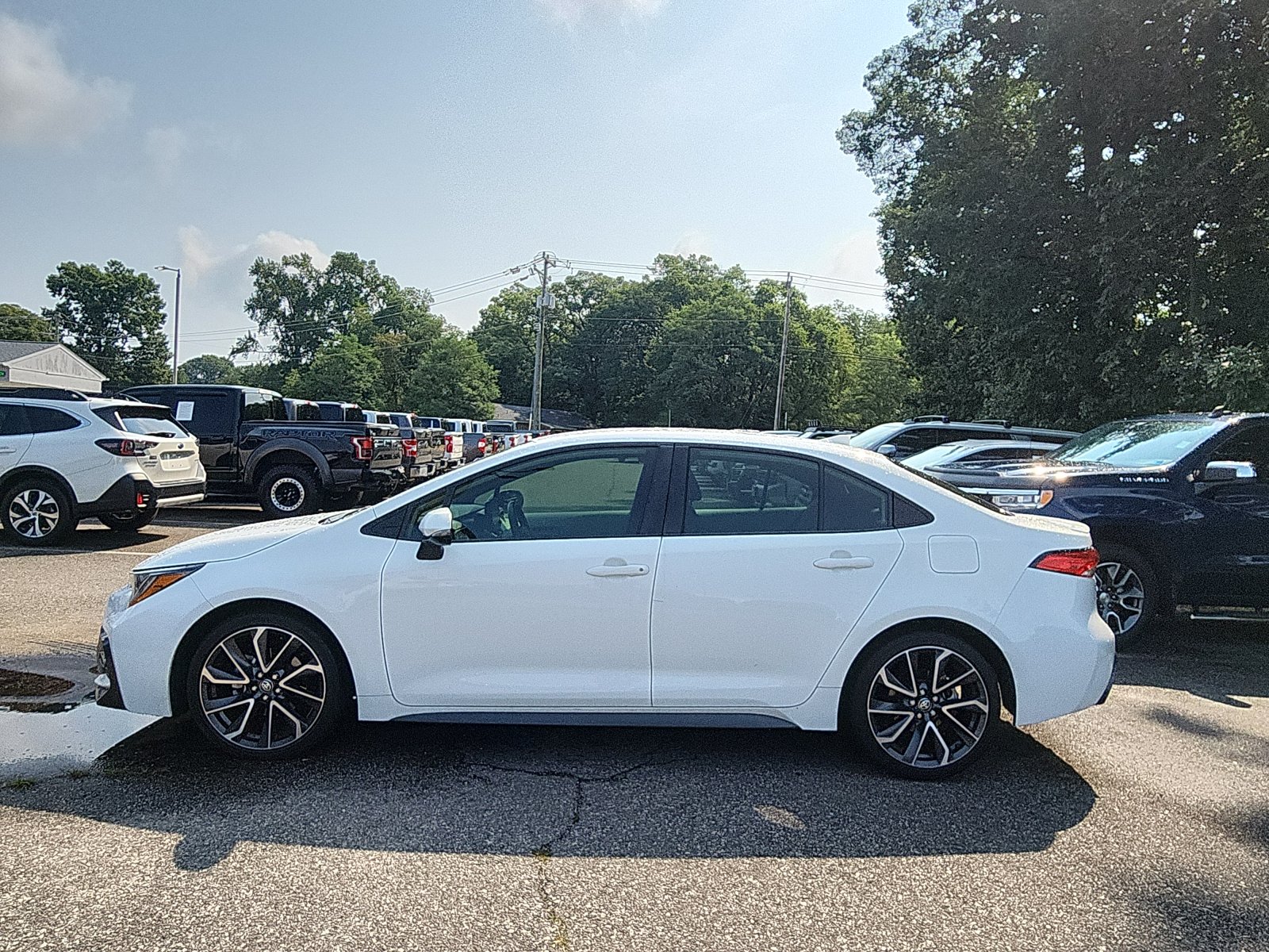 Used 2022 Toyota Corolla SE with VIN JTDS4MCE4N3500440 for sale in Hopewell, VA