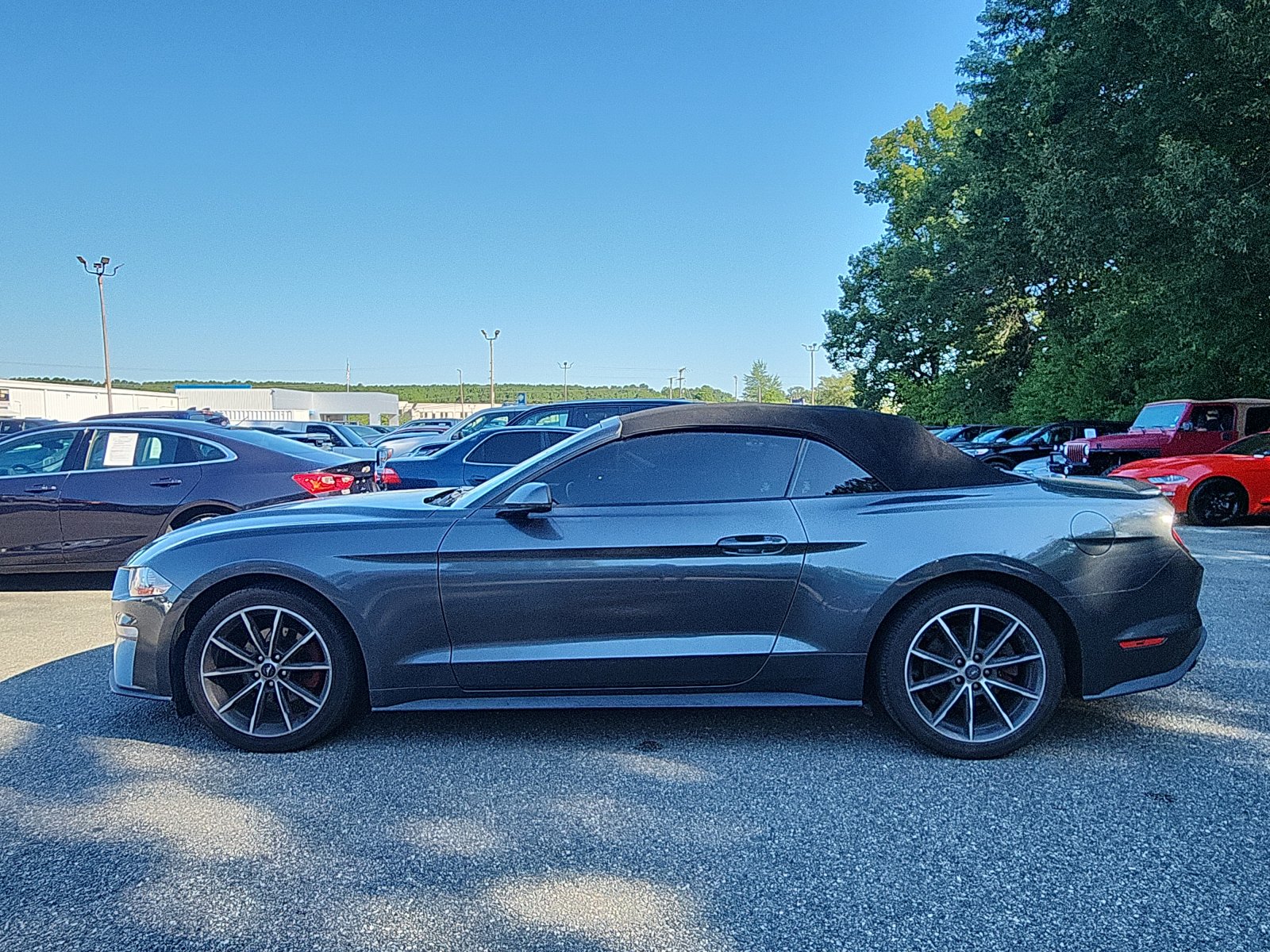 Used 2019 Ford Mustang EcoBoost Premium with VIN 1FATP8UH2K5186711 for sale in Hopewell, VA
