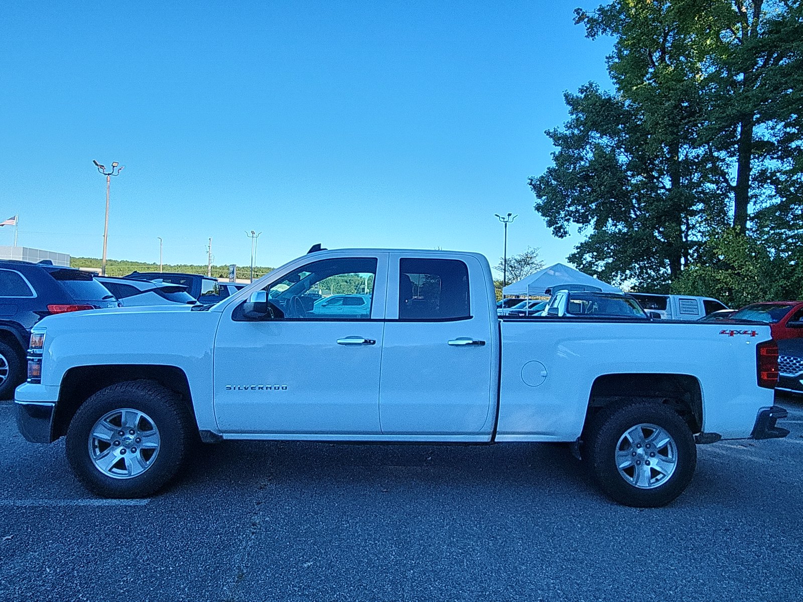 Used 2015 Chevrolet Silverado 1500 Work Truck 1WT with VIN 1GCVKPEC9FZ264205 for sale in Hopewell, VA