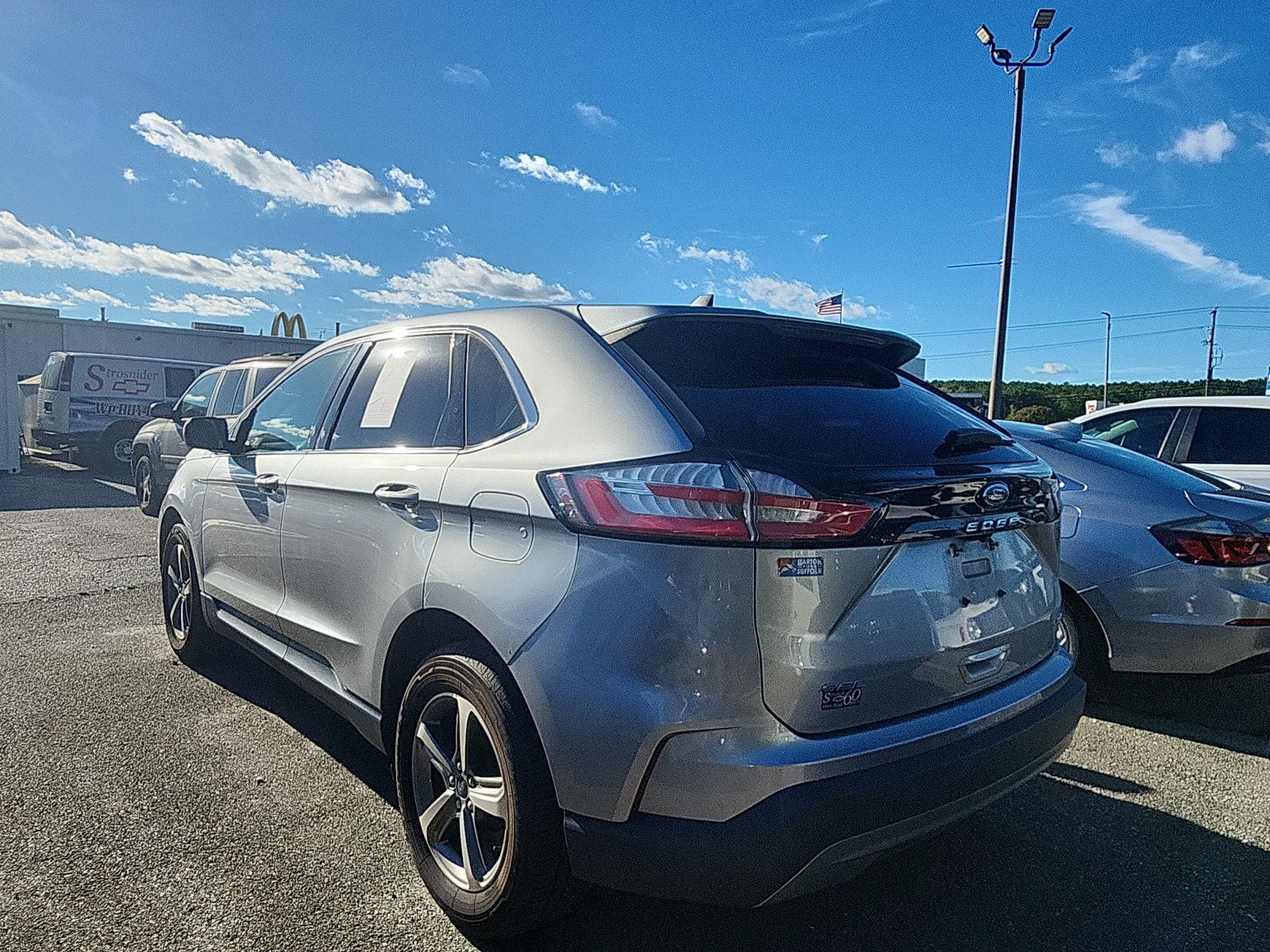 Used 2021 Ford Edge SEL with VIN 2FMPK4J96MBA51824 for sale in Hopewell, VA